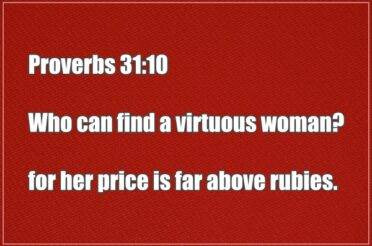 Proverbs 31:10 | Finding Your Virtuous Woman