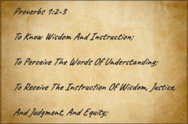 Proverbs 1:2-3 | Fulfilling Your Purpose